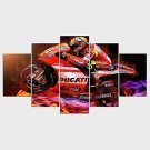 Stretched Canvas Print People Leisure Style Modern,Five Panels Canvas Any Shape Print Wall Decor F