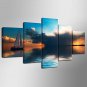 Stretched Canvas Print Still Life Leisure Style Modern,Five Panels Canvas Any Shape Print Wall Dec