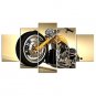 Stretched Canvas Print Still Life Leisure Style Modern,Five Panels Canvas Any Shape Print Wall Dec
