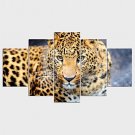 Stretched Canvas Print Animal Style Modern,Five Panels Canvas Any Shape Print Wall Decor For Home