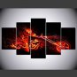 Stretched Canvas Print People Fantasy Style Modern,Five Panels Canvas Any Shape Print Wall Decor F