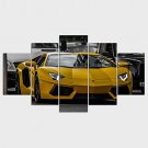 Stretched Canvas Print Still Life Leisure Style Modern,Five Panels Canvas Any Shape Print Wall Dec