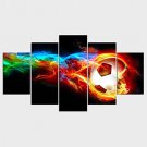 Stretched Canvas Print Fantasy Modern,Five Panels Canvas Any Shape Print Wall Decor For Home Decor