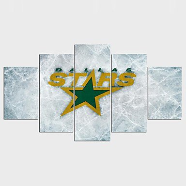 Stretched Canvas Print Still Life Leisure Style Modern,Five Panels Canvas Any Shape Print Wall Dec
