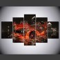 Stretched Canvas Print Fantasy Leisure Style Modern,Five Panels Canvas Any Shape Print Wall Decor