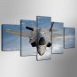 Stretched Canvas Print Landscape Modern,Five Panels Canvas Any Shape Print Wall Decor For Home Dec