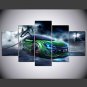 Stretched Canvas Print Still Life Fantasy Style Modern,Five Panels Canvas Any Shape Print Wall Dec