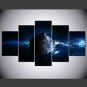 Stretched Canvas Print Fantasy Style ModernFive Panels Canvas Any Shape Print Wall Decor For Home