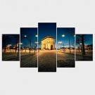 Stretched Canvas Print Animal Style Modern,Five Panels Canvas Any Shape Print Wall Decor For Home
