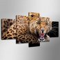 Stretched Canvas Print Animal Style Modern,Five Panels Canvas Any Shape Print Wall Decor For Home
