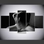 Stretched Canvas Print People Nude Style Modern,Five Panels Canvas Any Shape Print Wall Decor For