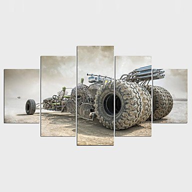 Stretched Canvas Print Still Life Style Classic,Five Panels Canvas Any Shape Print Wall Decor For