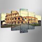 Stretched Canvas Print Landscape Leisure Traditional European Style,Five Panels Canvas Any Shape P