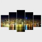 Stretched Canvas Print Landscape Still Life Modern Realism,Five Panels Canvas Any Shape Print Wall