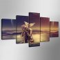 Stretched Canvas Print Still Life Fantasy Style Traditional,Five Panels Canvas Any Shape Print Wal