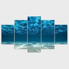 Landscape Fantasy Modern,Five Panels Canvas Any Shape Print Wall Decor For Home Decoration