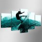 Stretched Canvas Print People Leisure Modern ClassicFive Panels Canvas Any Shape Print Wall Decor
