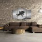 VISUAL STARModern Home Decor Artwork Tree Stand on Desert Canvas Print Ready to Hang