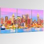 VISUAL STARNew York City Wall Art for Home Decoration Cityscape Canvas Prints with Frame