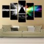 Inspiring Quotes Sunset Scenery 5 Panels Framed Painting Printed on Canvas For Livingroom Decor Po