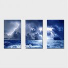 Stretched Canvas Print Three Panels Canvas Horizontal Print Wall Decor For Home Decoration
