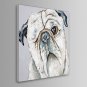 Abstract Dog Canvas Print Form Ready to Hang