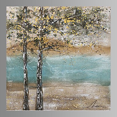 Abstract Trees Canvas Print Form Ready to Hang