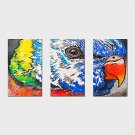 Stretched Canvas PrintThree Panels Canvas Horizontal Print Wall Decor For Home Decoration