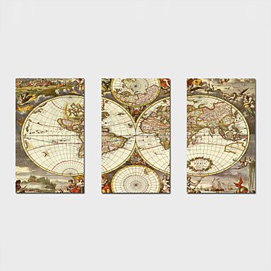 Stretched Canvas PrintThree Panels Canvas Horizontal Print Wall Decor For Home Decoration