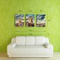 Stretched Canvas Art London Bridge Set of 3
