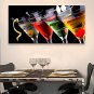 E-HOME Stretched Canvas Art Wine Glass Decoration Painting