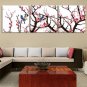Stretched Canvas Print Art Landscape Charactizing A Fine Spring Set of 3