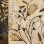 E-HOME Stretched Canvas Art Flower Decorative Painting Set of 2