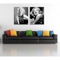 Canvas Print People Modern Marilyn MonroeTwo Panels Canvas Vertical Print Wall Decor For Home Deco