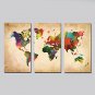 Stretched Canvas Print Landscape Modern,Three Panels Canvas Any Shape Print Wall Decor For Home De