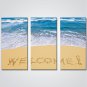 Stretched Canvas Print Three Panels Canvas Horizontal Print Wall Decor For Home Decoration