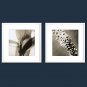 Framed Art Print Still Life Floral/Botanical Modern Realism,Two Panels Canvas Square Print Wall De