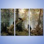 Stretched Canvas Print Three Panels Canvas Horizontal Print Wall Decor For Home Decoration