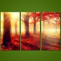 Stretched Canvas Print Three Panels Canvas Horizontal Print Wall Decor For Home Decoration
