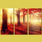 Stretched Canvas Print Three Panels Canvas Horizontal Print Wall Decor For Home Decoration
