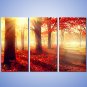 Stretched Canvas Print Three Panels Canvas Horizontal Print Wall Decor For Home Decoration