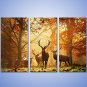 Stretched Canvas Print Three Panels Canvas Horizontal Print Wall Decor For Home Decoration