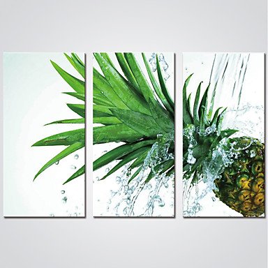 Stretched Canvas Print Three Panels Canvas Horizontal Print Wall Decor For Home Decoration