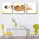 Stretched Canvas Art Still Life Starfish and Shell Set of 3