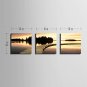 Canvas Set Landscape Classic,Three Panels Square Print Wall Decor For Home Decoration