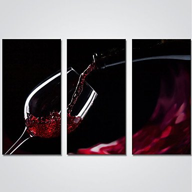 Stretched Canvas Print Three Panels Canvas Horizontal Print Wall Decor For Home Decoration