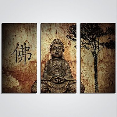Stretched Canvas Print Three Panels Canvas Horizontal Print Wall Decor For Home Decoration