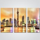 Stretched Canvas Print Three Panels Canvas Horizontal Print Wall Decor For Home Decoration