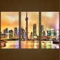 Stretched Canvas Print Three Panels Canvas Horizontal Print Wall Decor For Home Decoration
