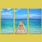 Stretched Canvas Print Three Panels Canvas Horizontal Print Wall Decor For Home Decoration